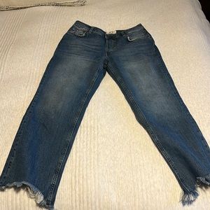 We the Free rip hem jeans size 27